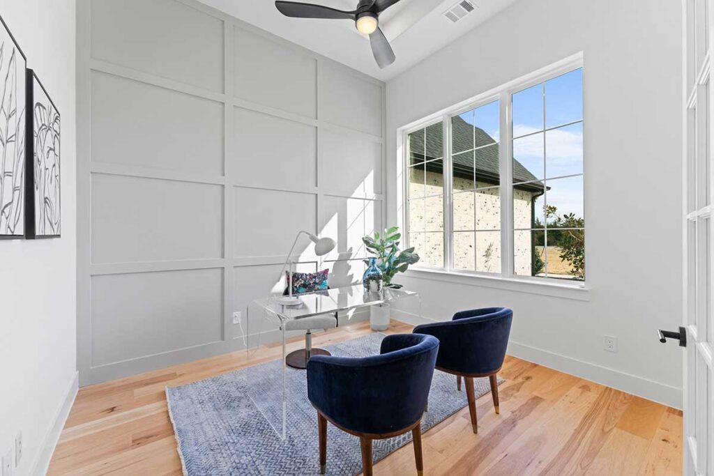 Bedrooms, Utility Rooms, + Offices