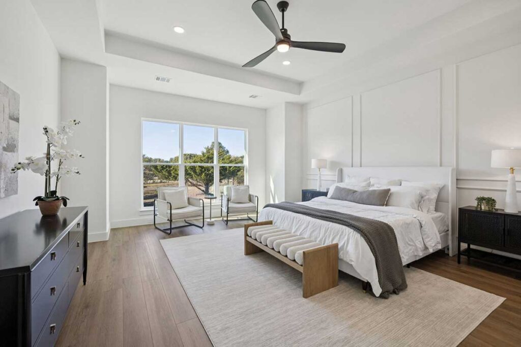 Bedrooms, Utility Rooms, + Offices