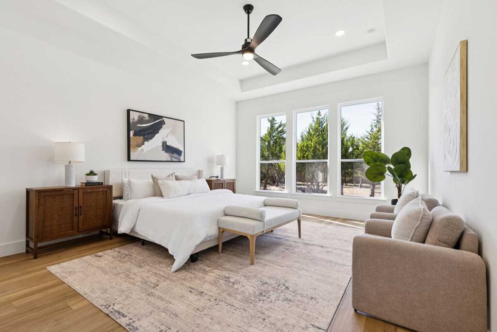 Bedrooms, Utility Rooms, + Offices