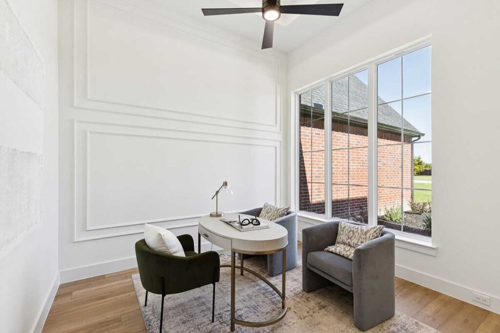 Bedrooms, Utility Rooms, + Offices